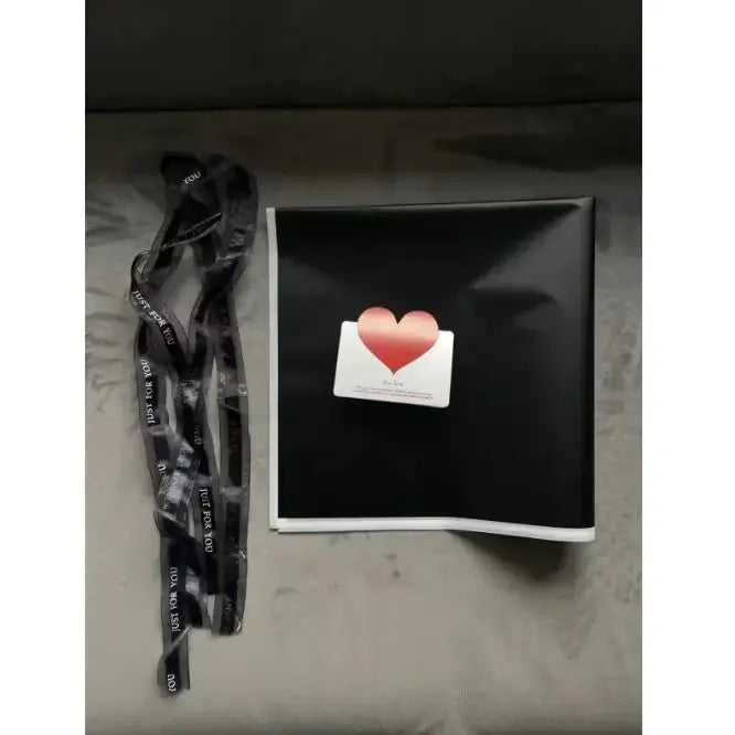 Artificial Glittering Flower Rose Bouquet 2Hearts