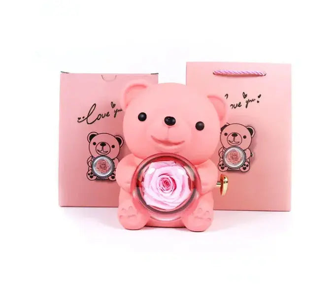 Rose Jewelry Box 2Hearts