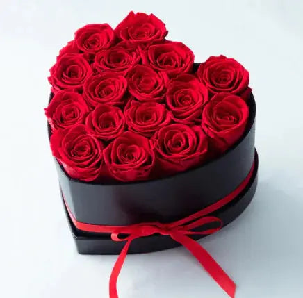 Dried Flower Pot 2Hearts