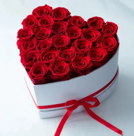 Dried Flower Pot 2Hearts